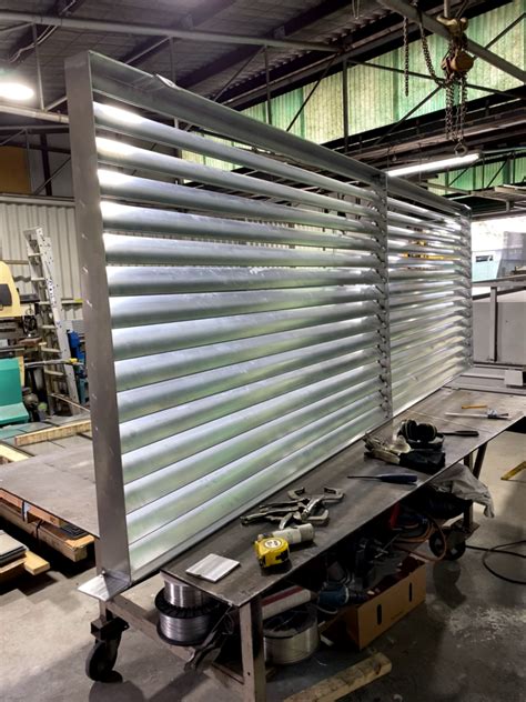 louvers aluminum fabrication|aluminum panel louver factory.